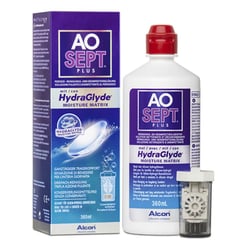 Aosept plus HydraGlyde Lösung