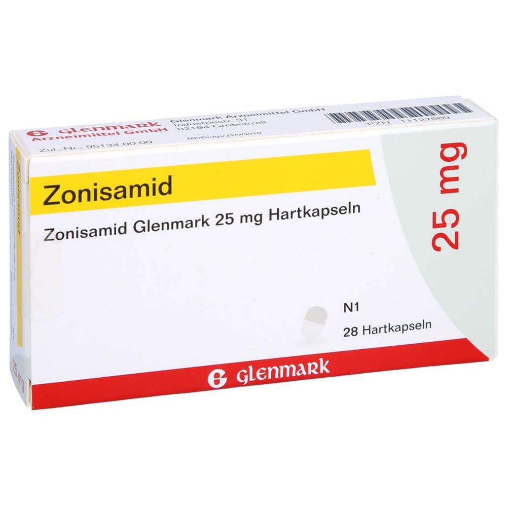 Zonisamid Glenmark 25 mg