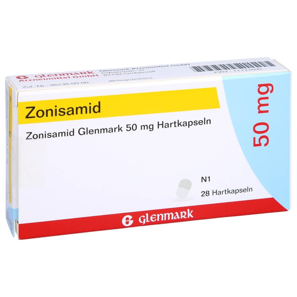 Zonisamid Glenmark 50 mg
