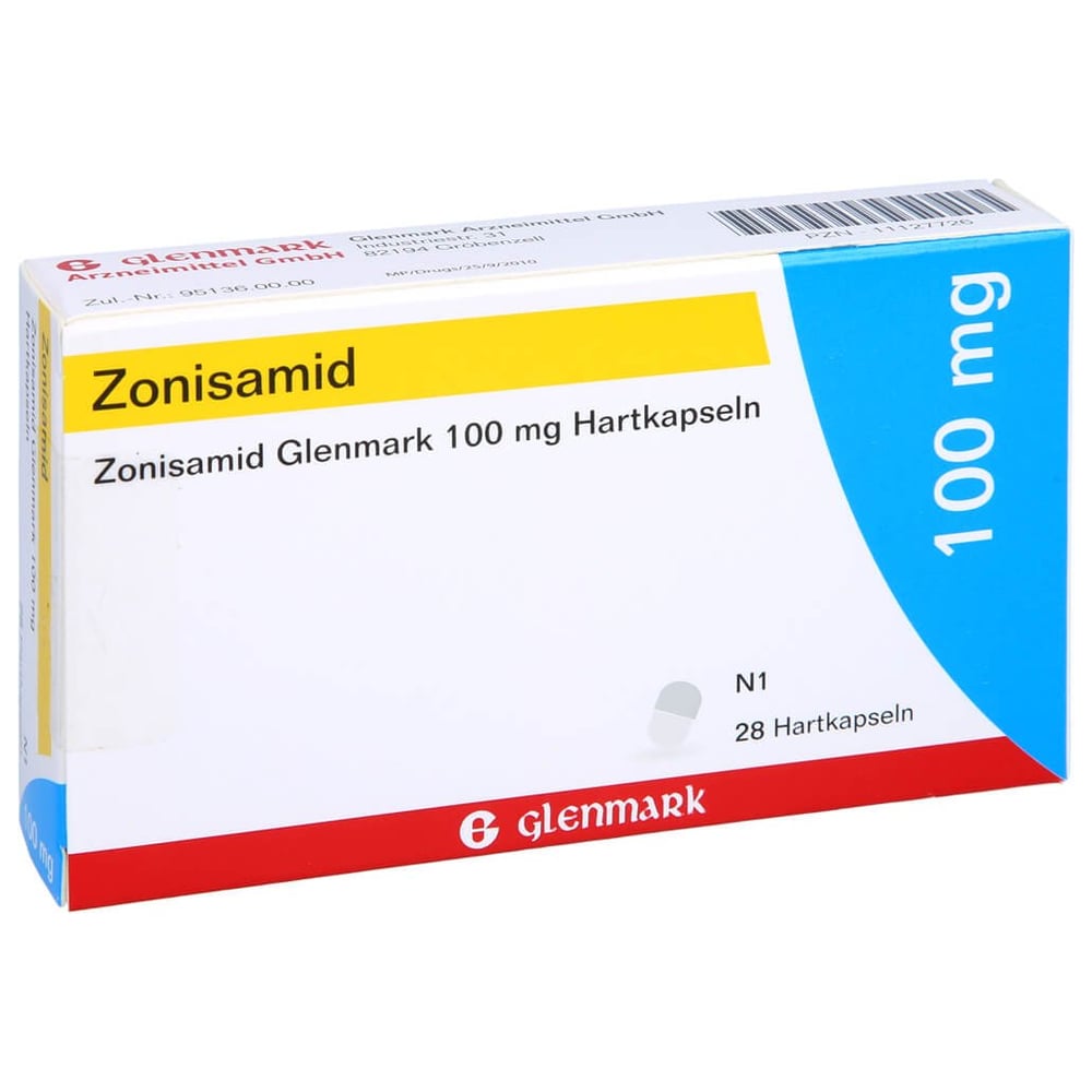 Zonisamid Glenmark 100 mg