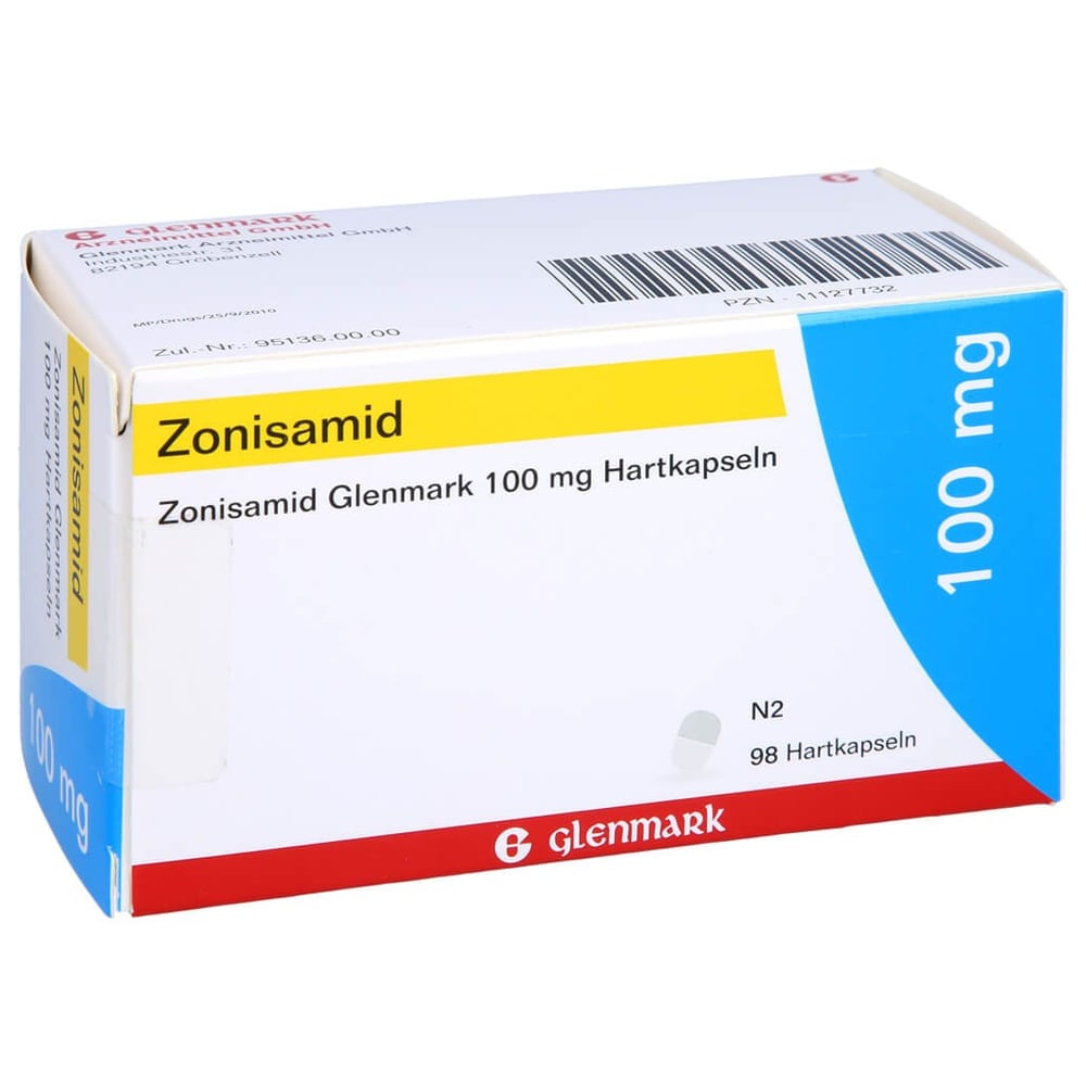 Zonisamid Glenmark 100 mg