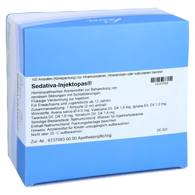 SEDATIVA-Injektopas Injektionslösung