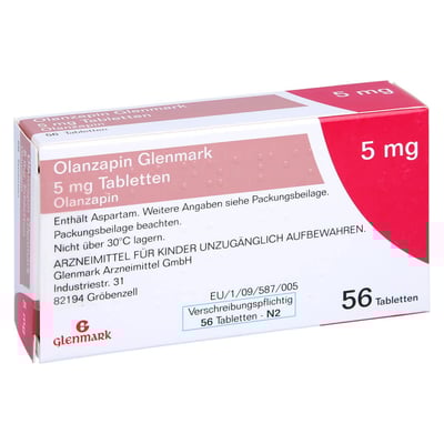 Olanzapin Glenmark 5 mg