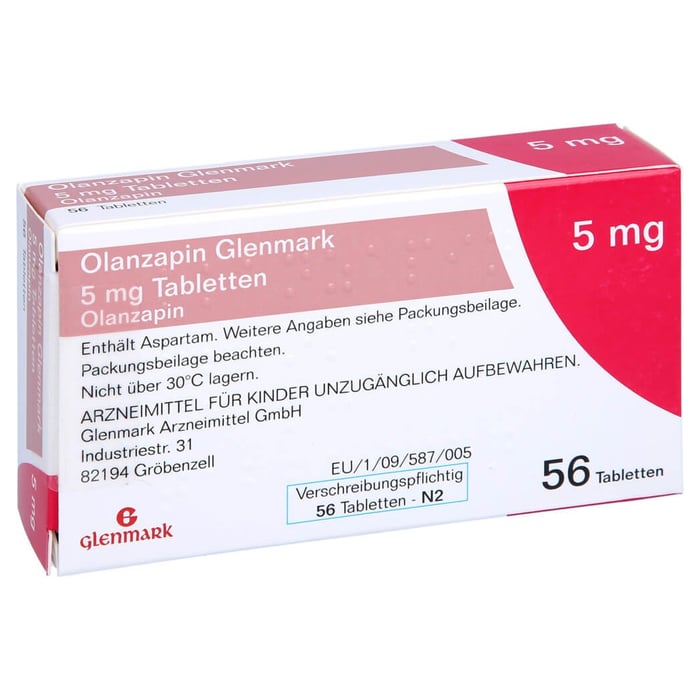 Olanzapin Glenmark 5mg