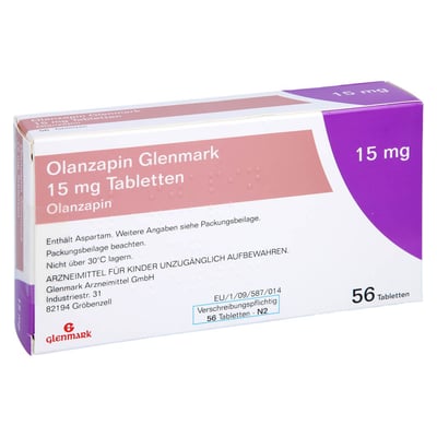 Olanzapin Glenmark 15 mg