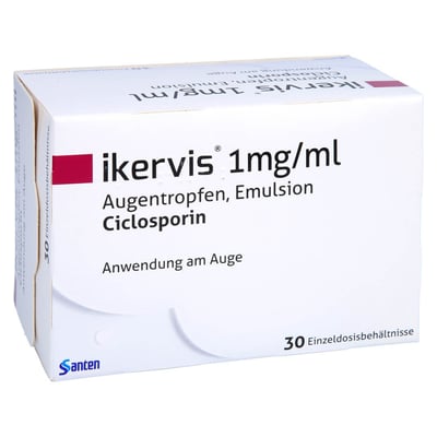 Ikervis 1 mg/ml Augentropfen-Emulsion Produktbild 1