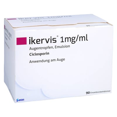 Ikervis 1 mg/ml Augentropfen-Emulsion Produktbild 1
