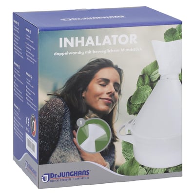 Inhalator Kunststoff doppelwandig bewegl.Mundstück