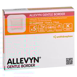 Allevyn Gentle Border 7,5x7,5 cm Schaumverb. B2B Medical