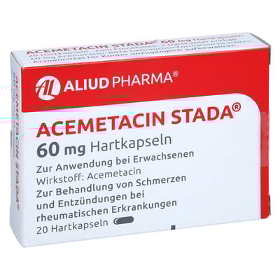 Acemetacin STADA 60 mg Hartkapseln ALIUD