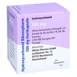 HYDROXYCARBAMID Ribosepharm 500 mg Hartkapseln