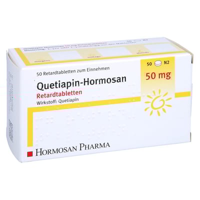 Quetiapin-Hormosan 50 mg