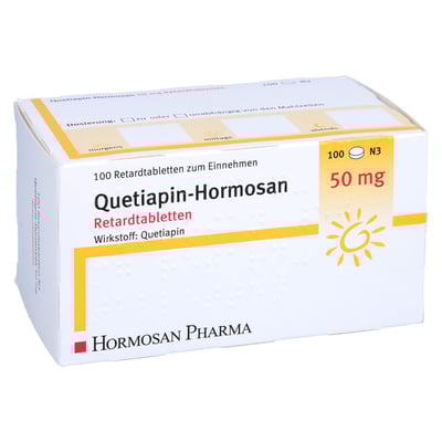 Quetiapin-Hormosan 50 mg