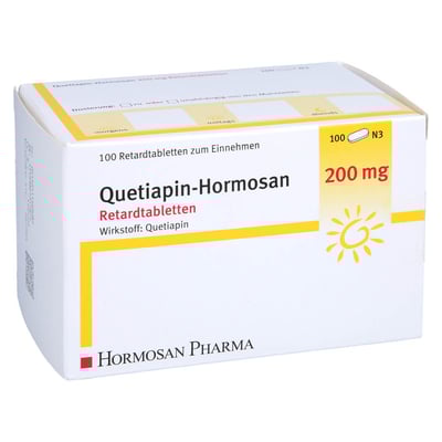 Quetiapin-Hormosan 200 mg