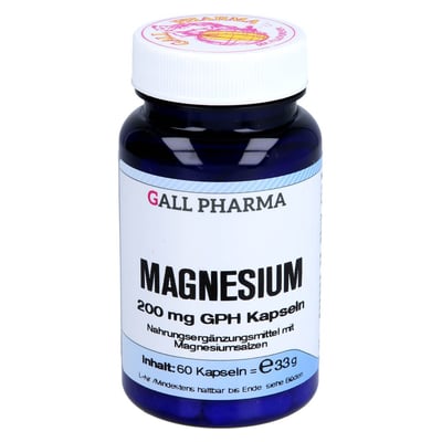 Magnesium 200 mg Gph Kaps Produktbild 1