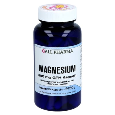 Magnesium 200mg Gph Kaps