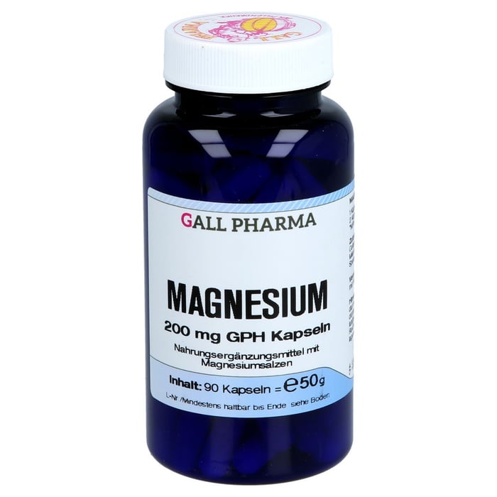 Magnesium 200mg Gph Kaps