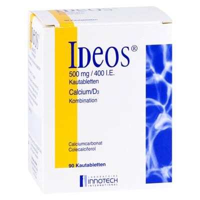Ideos 500 mg/400 I.E. Kohlpharma