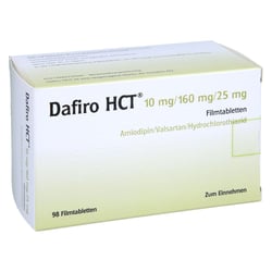 Dafiro HCT 10 mg/160 mg/25 mg
