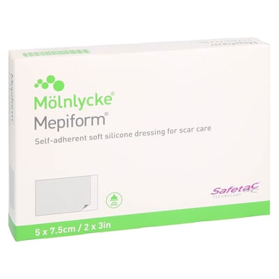 Mepiform 5x7,5 cm Verband B2B Medical