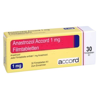 Anastrozol Accord 1 mg