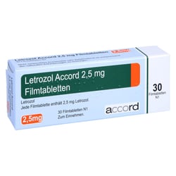 Letrozol Accord 2,5 mg