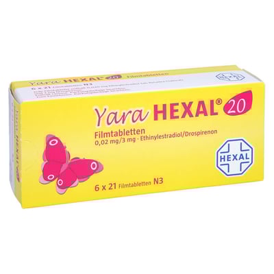 Yara HEXAL 20 0,02 mg/3 mg