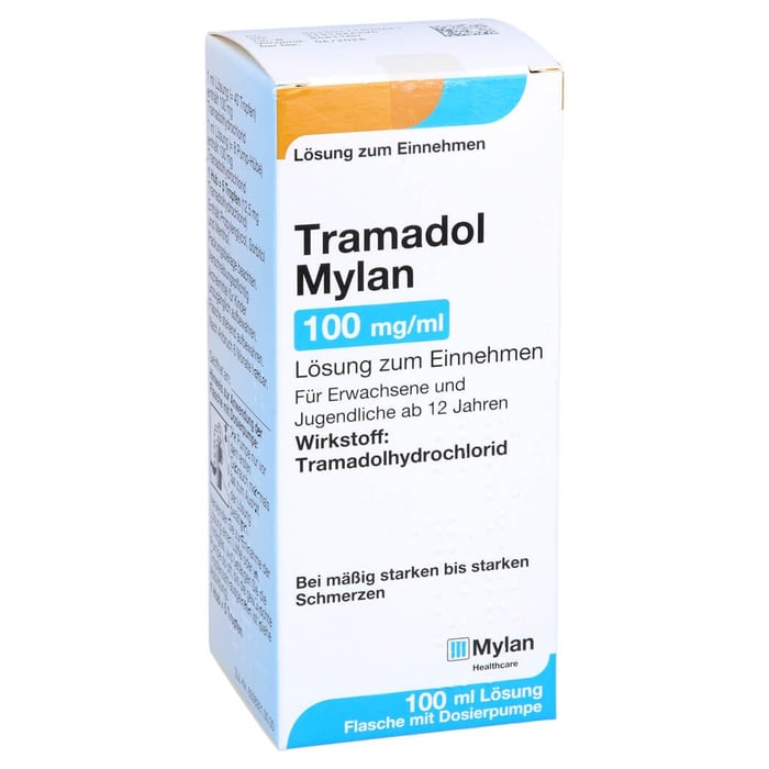 Tramadol Mylan 100mg/ml Lösung zum Einnehmen