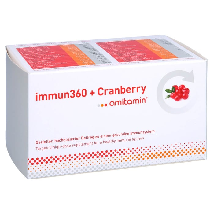 Amitamin Immun360+cranberr