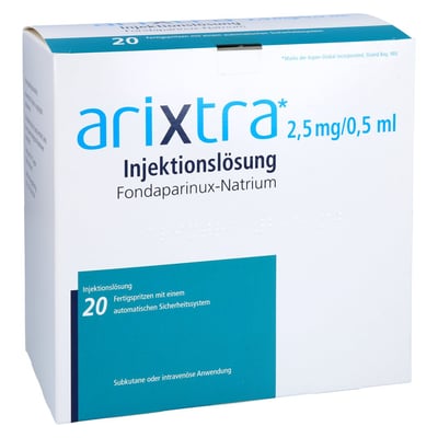 Arixtra 2,5 mg/0,5 ml Fertigspritze Produktbild 1