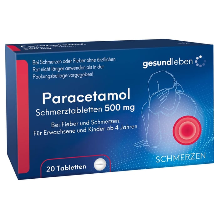 Paracetamol Schmerztabletten 500mg