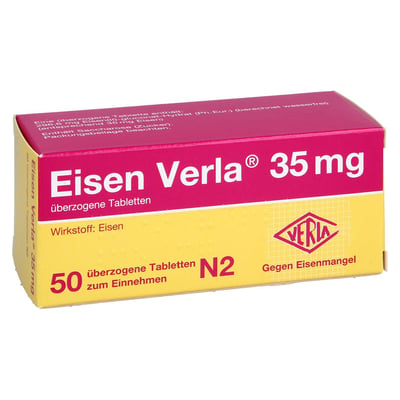 Eisen Verla 35 mg Produktbild 1