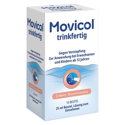 Movicol trinkfertig 25 ml Beutel Lösung z. Einnehmen Produktbild 1