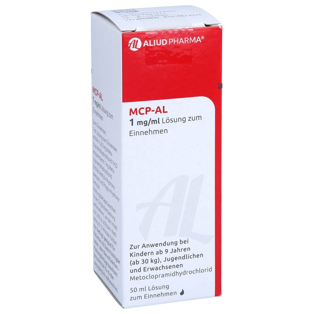 MCP-AL 1 mg/ml Lösung zum Einnehmen