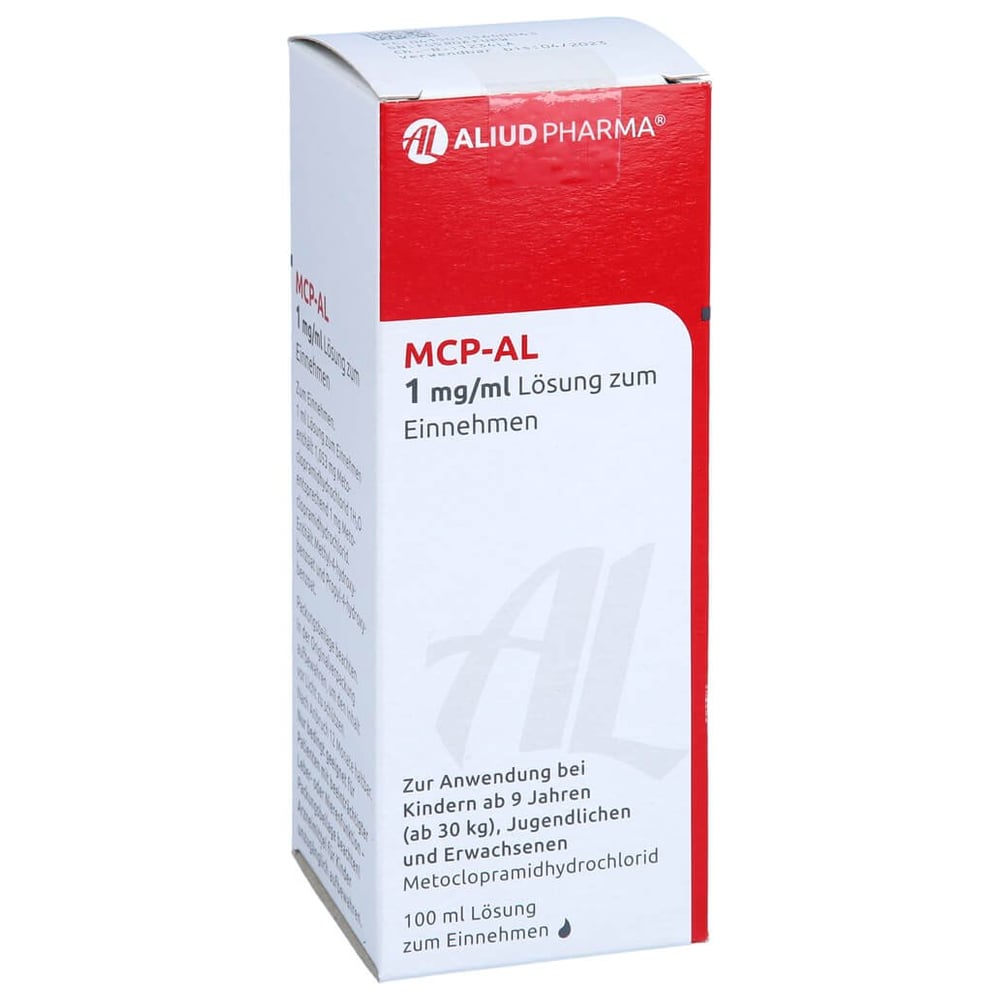 MCP-AL 1 mg/ml Lösung zum Einnehmen