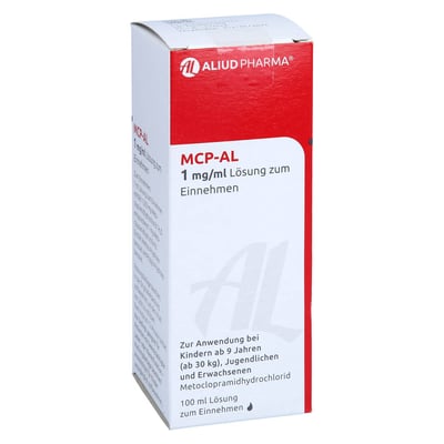 MCP-AL 1 mg/ml Lösung zum Einnehmen
