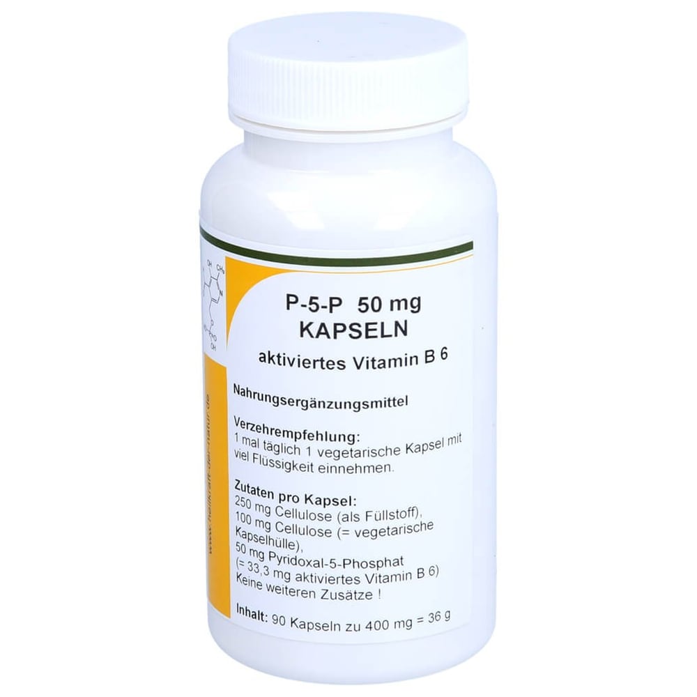P-5-P 50 mg aktiviertes Vitamin B 6 Kapseln