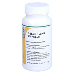 Selen 50 ug plus Zink 10 mg