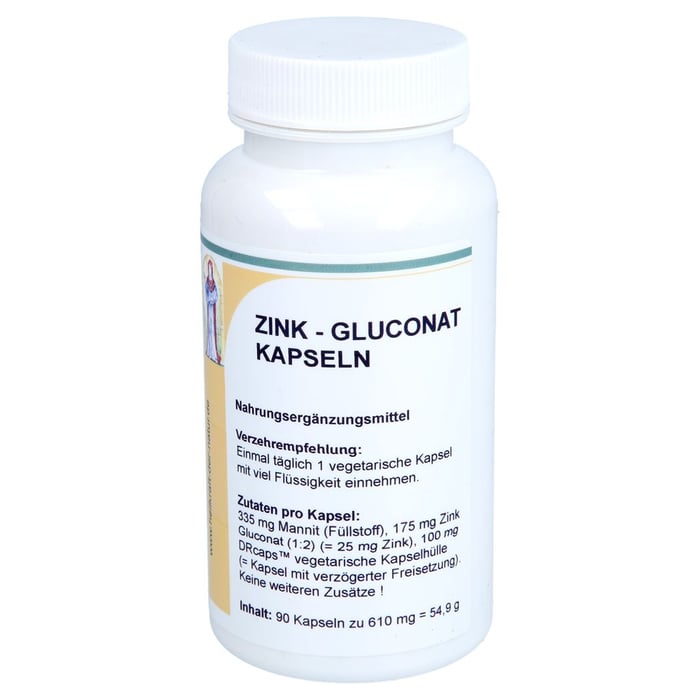 Zink 25 mg Zinkgluconat