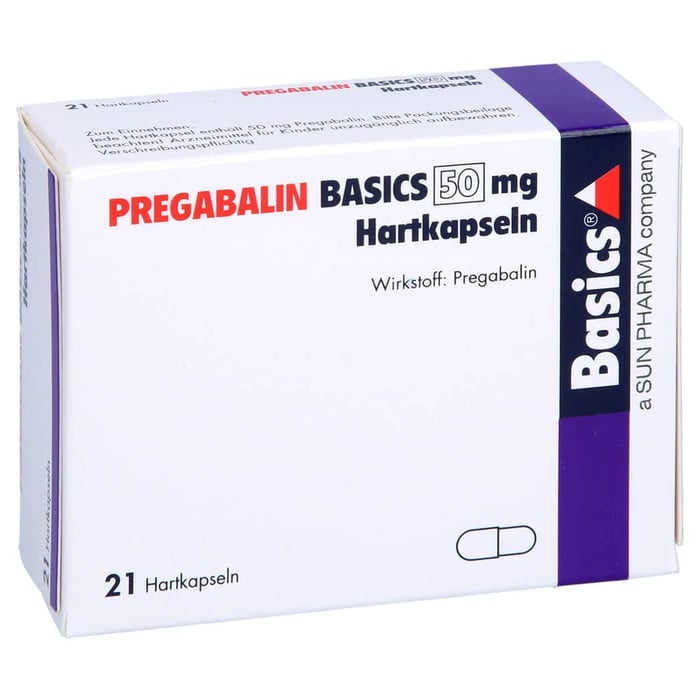 Pregabalin Basics 50mg