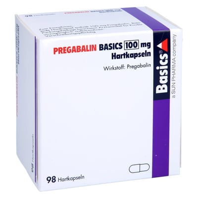 Pregabalin Basics 100 mg Produktbild 1