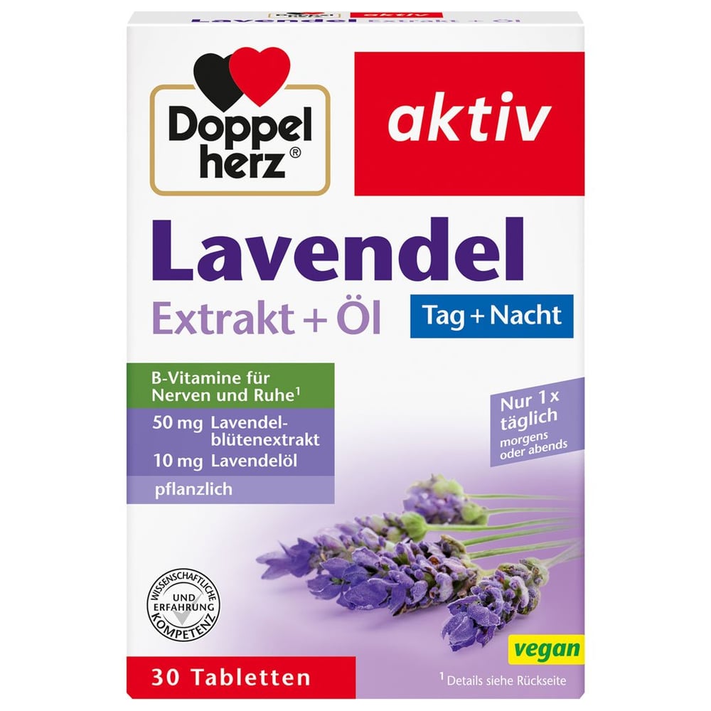 Doppelherz Lavendel Extrakt + Öl