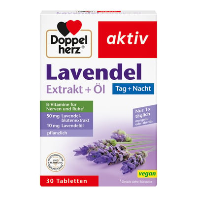 Doppelherz Lavendel Extrakt + Öl Produktbild 1