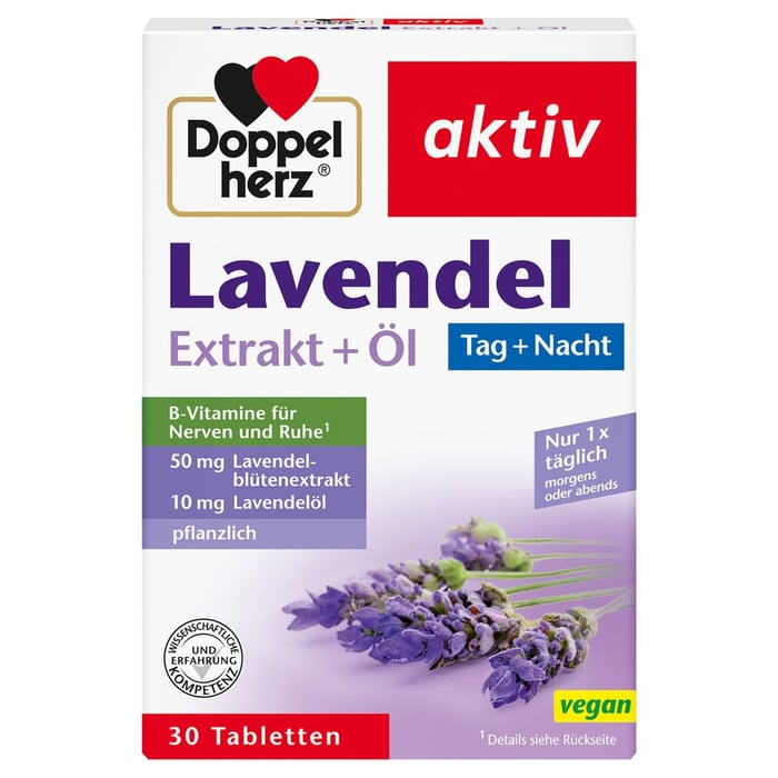 Doppelherz Lavendel Extrakt + Öl