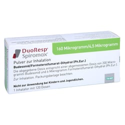 DuoResp Spiromax 160 Mikrogramm/4,5 Mikrogramm/Dosis