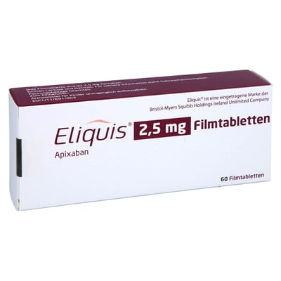 Eliquis 2,5 mg