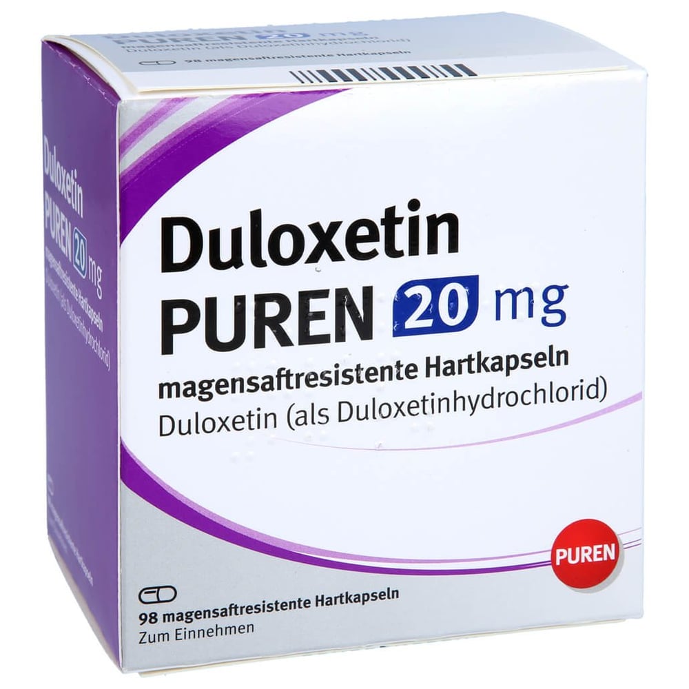 Duloxetin PUREN 20 mg