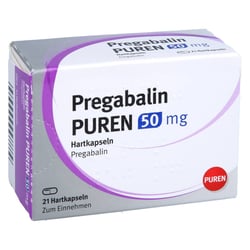 Pregabalin PUREN 50 mg
