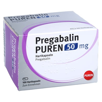 Pregabalin PUREN 50 mg