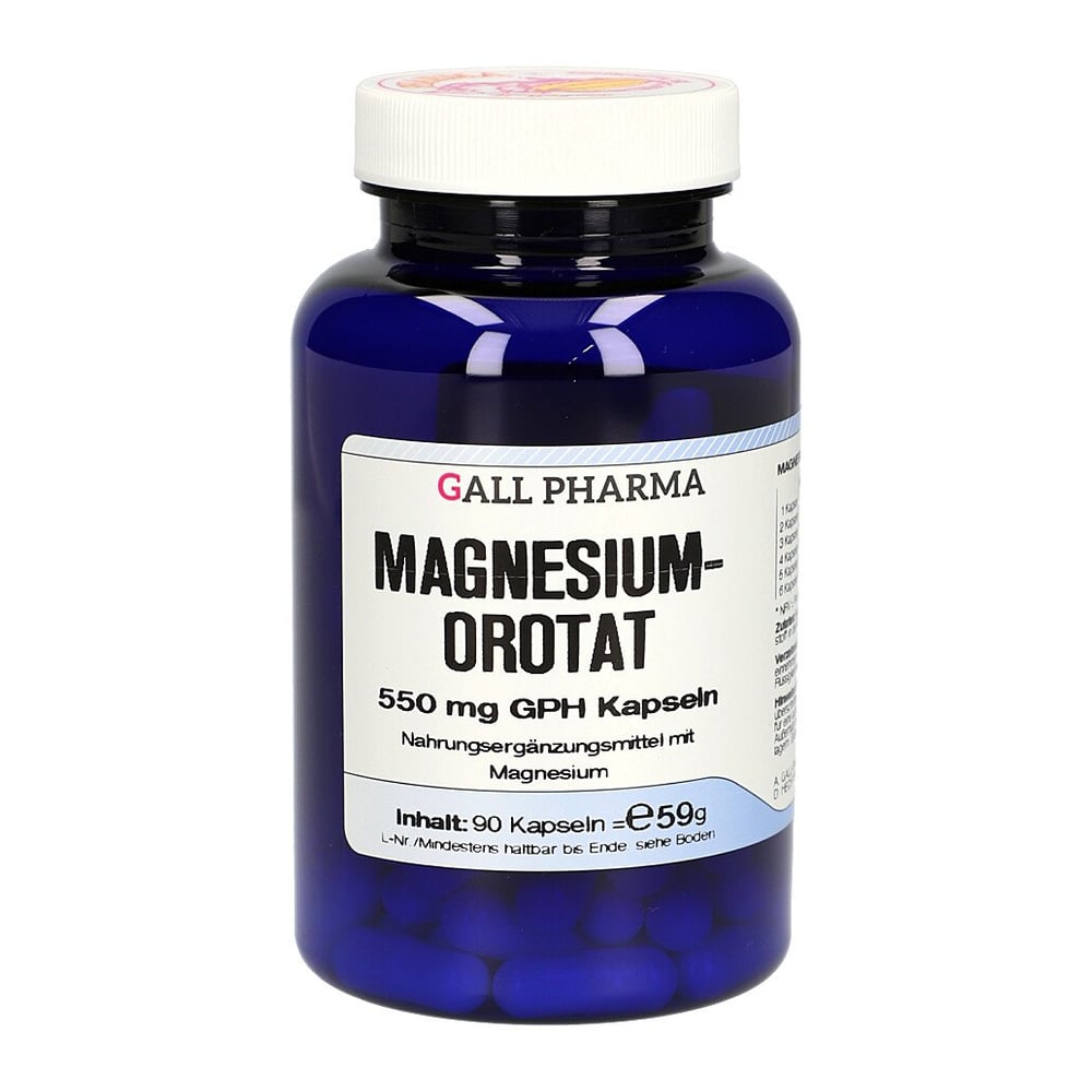 Magnesiumorotat 550 Mg Gph
